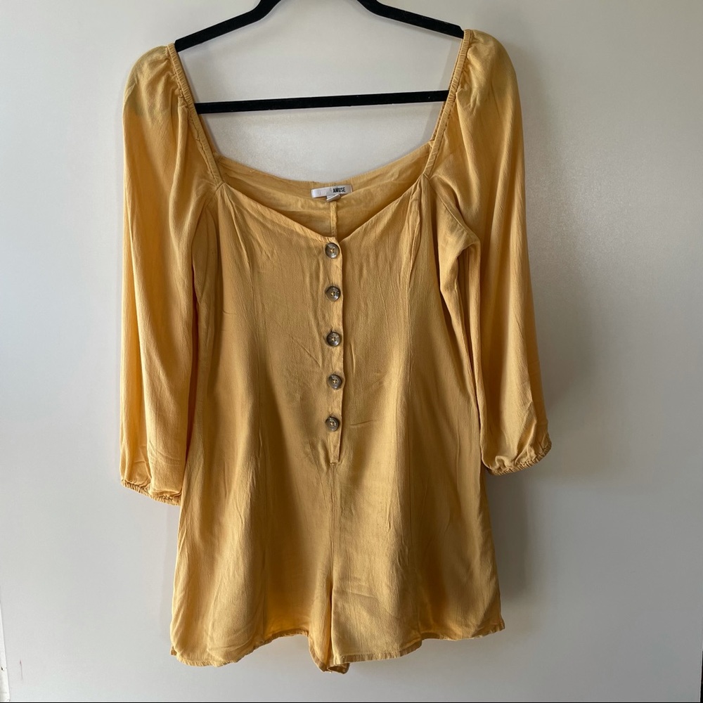 Amuse Society Liliana yellow romper